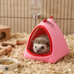 Cama Invernal de Forro Polar para Cobaya y Roedores – Cama Suave y Warm Sofa para Hámster, Rata y Erizo