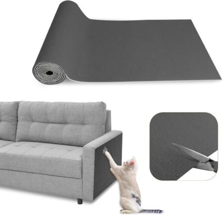 Alfombrilla Rascadora para Gatos Autoadhesiva 40x100 cm | Protege Muebles