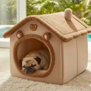 Casita Plegable para Gatos y Perros Pequeños