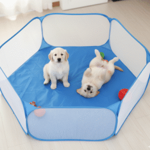 Parque Plegable Portátil para Mascotas – Valla/Tienda para Perros Pequeños, Conejos, Hámsters y Cobayas | Uso Interior y Exterior