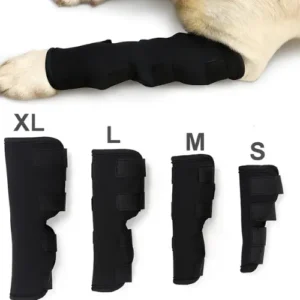 Rodillera Ortopédica para Perros – Protector de Pierna y Articulación | Vendaje de Soporte para Lesiones y Recuperación