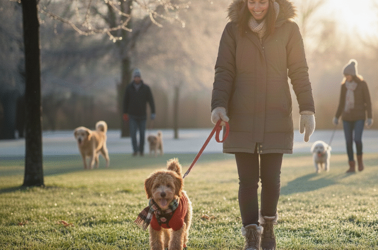 cuidar a tu perro en invierno