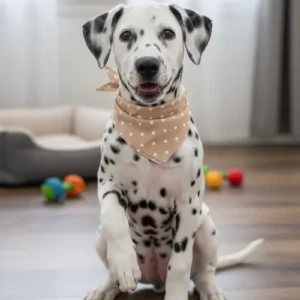 Bandanas de Algodón para Perros y Gatos – Lavables, Suaves y con Estampados de Cuadros o Lunares | Accesorio Bonito para Mascotas