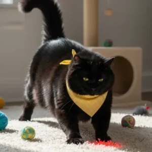 Bandanas de Algodón para Perros y Gatos – Lavables, Suaves y con Estampados de Cuadros o Lunares | Accesorio Bonito para Mascotas