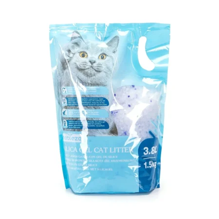 Arena de Sílice para Gatos Nobleza Diamond Gel 3,8L | Absorbente, Biodegradable y Sin Olores